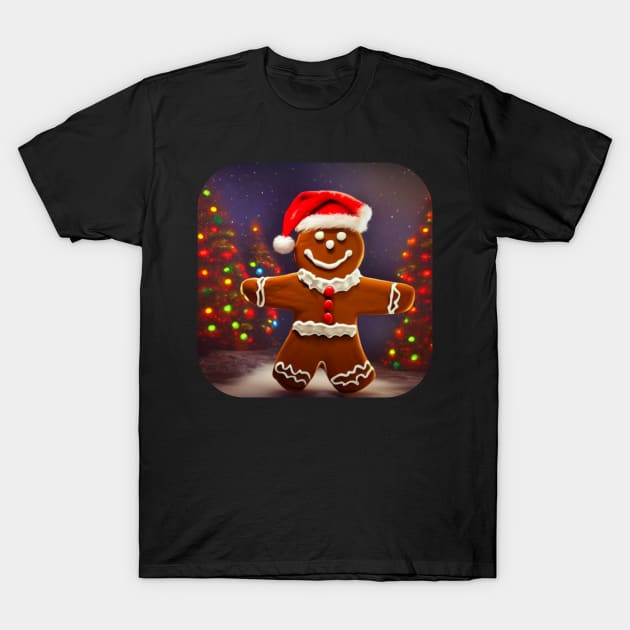 Gingerbread man T-Shirt by KK-Royal